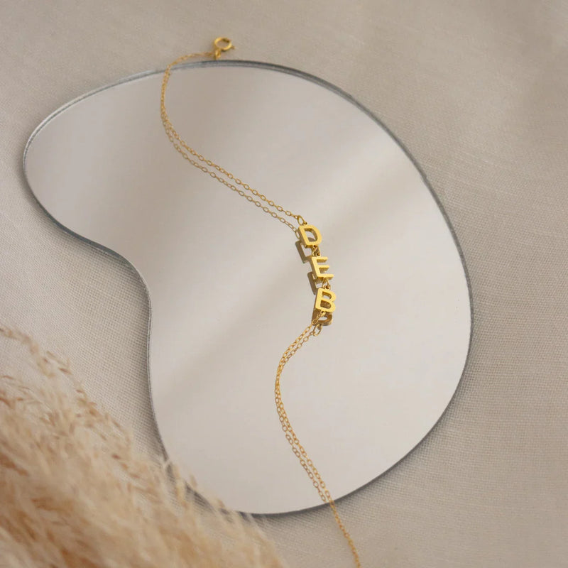 Custom Letter Bracelet